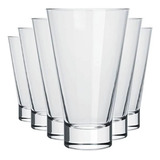 Jogo 6 Copos 400ml Para Água Suco Long Drink Ilhabela Nadir