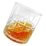 Jogo 6 Copos Baixos Para Whisky Vidro 340ml - Mimo Style