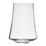 Jogo 6 Copos Vidro Crystal Titânio Bohemia Xtra Alto 400 Ml Cor Plástico