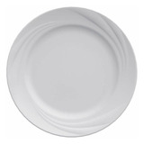 Jogo 6 Pratos Sobremesa Moinho 20cm Relevo Porcelana Germer