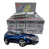 Jogo 6 Velas Iridium Ford Edge 3.5 Após 2010 Ngk Original