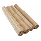 Jogo Americano Bambu 45x30cm Com 4