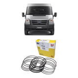 Jogo Aneis Transit 2.4 Tdci Diesel Mahle Metal Leve Original