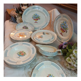 Jogo Antigo Jantar Porcelana Inglesa