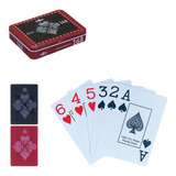 Jogo Baralhos Poker Profissional 100% Plástico Resistente.