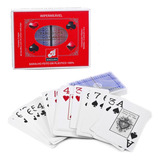 Jogo Baralhos Poker Profissional 100% Plástico Resistente.