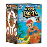 Jogo Barril Do Pirata Art Brink - 6+ Anos - 16 Chaves