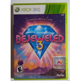 Jogo Bejeweled 3 Original Xbox 360 Midia Fisica Cd.
