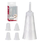 Jogo Bico De Confeitar Decorador De Bolo 5 Pcs Bisnaga 34cm