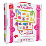 Jogo Bingo Do Varalzinho 68 Peças Brincadeira De Criança