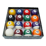 Jogo Bolas Numeradas 45 Mm Bola Branca 45 Mm Bilhar Sinuca