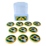 Jogo Botão Oficial Antigo Crakes Brasil