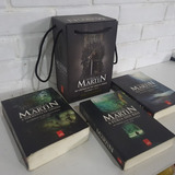 Jogo Box C/3 Livros Usados Cronicas De Gêlo E Fogo Vol 1-2-3