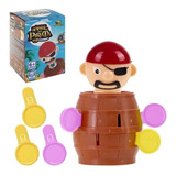 Jogo Brinquedo Infantil Barril Pula Pirata Diversão Criança
