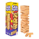 Jogo Caiu Perdeu Torre Madeira Equilíbrio Brinquedo Menino Menina
