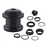 Jogo Caixa De Direção Para Bike 25.4mm Aheadset Over Preto