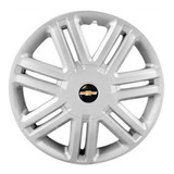 Jogo Calota Aro 13 Gm Astra Celta Corsa Classic Com Emblemas