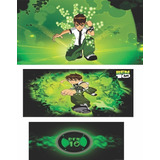 Jogo Capas De Cilindro Em Lona Para Decoração Ben10