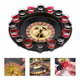 Jogo Cassino Adulto Roleta Shot Drink C/ 16 Copos P/ Bebidas