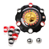 Jogo Cassino Roleta Shot 6 Copo Bebida Drink Dose