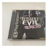 Jogo Cd Resident Evil 3 Para Playstation 1 Psone Ps1
