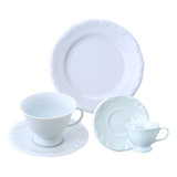 Jogo Chá Café Sobremesa Porcelana Schmidt Pomerode 6 Pessoas