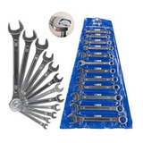 Jogo Chave Combinada Boca Estrela 6 A 22mm Resistente 12 Pçs