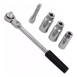 Jogo Chave De Vela Com Catraca Articulada 21mm 16mm 14mm