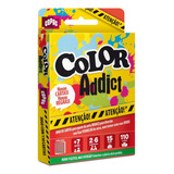 Jogo Color Addict Divertido Brinquedo Criança 110 Cartas Nf