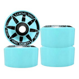 Jogo Com 4 Rodas Para Patins Quad Owl Sports 60 Mm 80a Azul