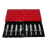 Jogo Com 8 Velas Ignição Zfr6j11 Honda Civic 92-2005 Fit 1.5