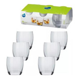 Jogo Copo Whisky Drink Caipirinha Vidro 330ml - Kit 6 Un