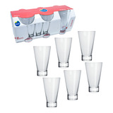 Jogo Copos Ilhabela Caipirinha Refrigerante Vidro - Kit 6 Un