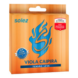 Jogo Cordas Encordoamento Viola Caipira 10 Cordas Leve Solez