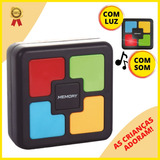 Jogo Decoreba Memoria Luzes Coloridas Musica Som Decorar Sequência  Brinquedo Infantil Inteligência no Shoptime