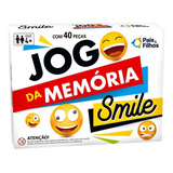 Jogo Da Memória Smile 40 Peças