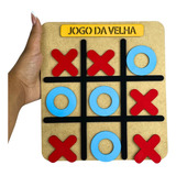 Jogo Da Velha Em Mdf - Jogo De Tabuleiro - Nybc