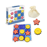Jogo Da Velha Joguinhos De Bolsa Babebi Madeira Autismo Tea