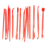 Jogo De 14 Estecas Silverchef Modela Bolos Biscuit E Pastas