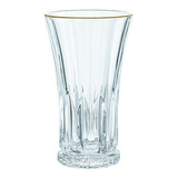 Jogo De 6 Copos 265ml Borda Dourada Glacial Hauskraft Cor Transparente