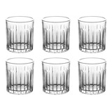 Jogo De 6 Copos Baixos L Hermitage Soho Em Cristal Eco 310ml Cor Transparente