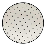 Jogo De 6 Pratos Fundos 20,5 Cm Oxford Unni Stripes And Dots Cor Multicor
