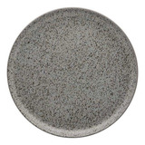 Jogo De 6 Pratos Sobremesa 20 Cm Oxford Flat Gray Cor Cinza