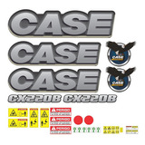 Jogo De Adesivos Completo Case Cx220b