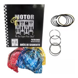 Jogo De Anel P/4 Cil. Motor Mazda B2500 2.5 12v. 98/99 Wl