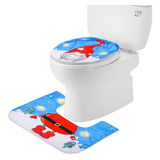 Jogo De Banheiro Natalino Papel Noel Decoração Natalina