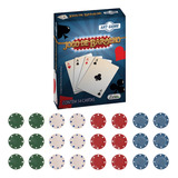 Jogo De Baralho Com Fichas Cartas Poker Tranca 21 Cassino 