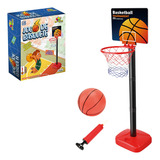Jogo De Basquete Vertical Tabela Com Cesta Brinquedo Criança