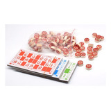 Jogo De Bingo Com 90 Pedras Madeira Numeradas Cartelas Vispa