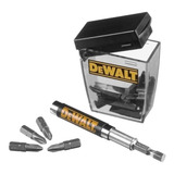 Jogo De Bits Dewalt C/guia Magnética 16 Peças Dw2053 